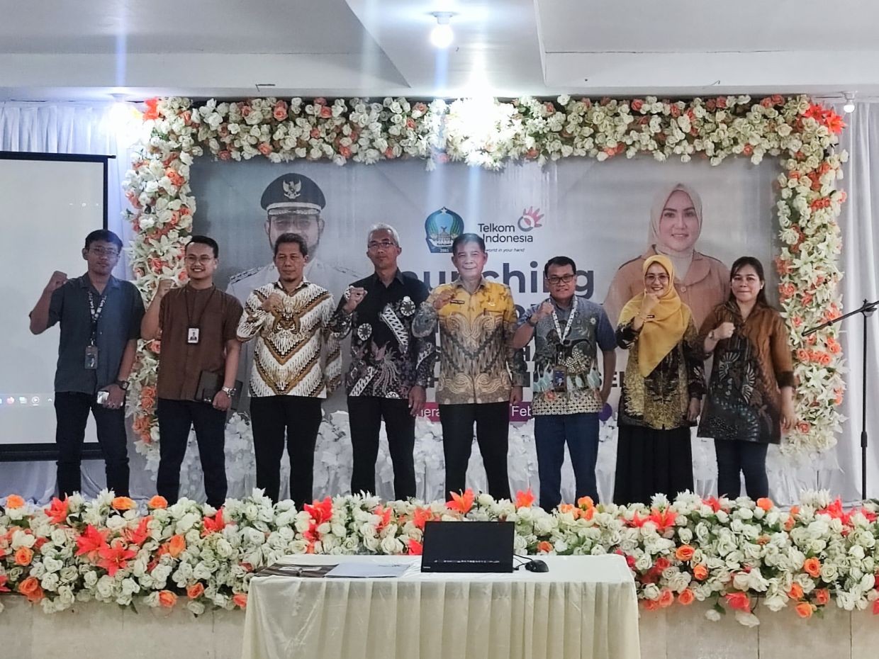 Pemerintah Kabupaten Halmahera Selatan-Telkom-AdMedika Luncurkan Aplikasi SIMCERDIK