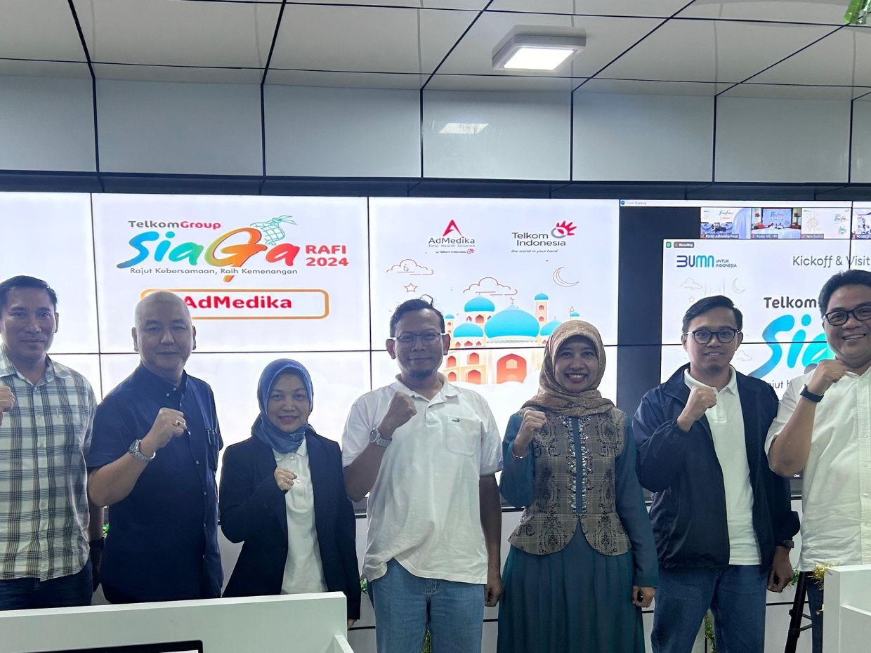 AdMedika Supports TelkomGroup's SIAGA RAFI 2024 Post at Three Points in Jakarta, Solo and Klaten