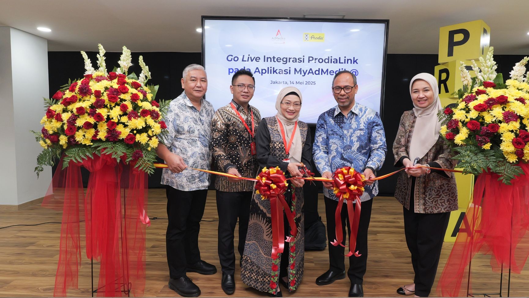 Permudah Akses Layanan Kesehatan Digital, AdMedika dan Prodia Resmikan Integrasi ProdiaLink pada Aplikasi MyAdMedik@