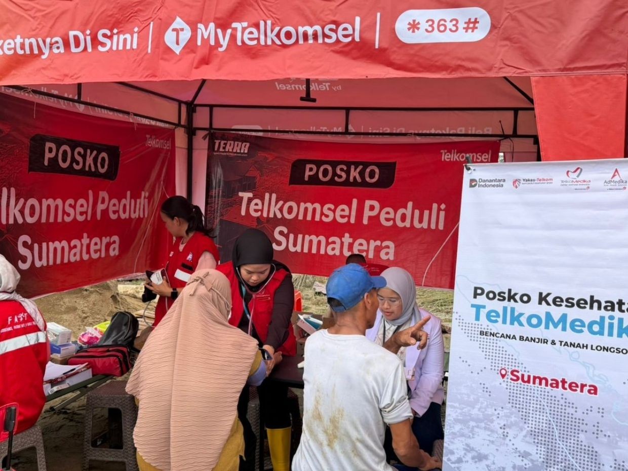 Jalin Kolaborasi dengan TelkoMedika dan Telkom Indonesia, AdMedika Dukung Pemulihan Kesehatan Korban Bencana di Sumatra
