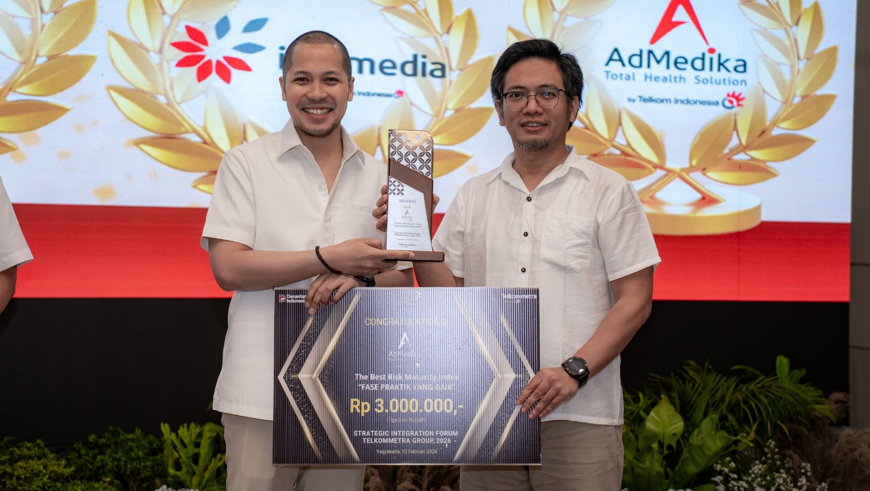 AdMedika Raih The Best Maturity Index pada Strategic Integration Forum TelkomMetra Group 2026
