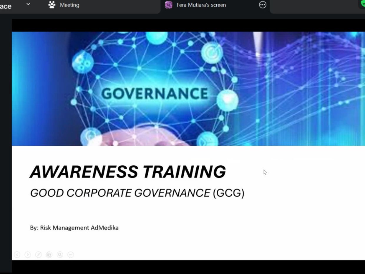 AdMedika Perkuat Implementasi Good Corporate Governance melalui Awareness Training GCG