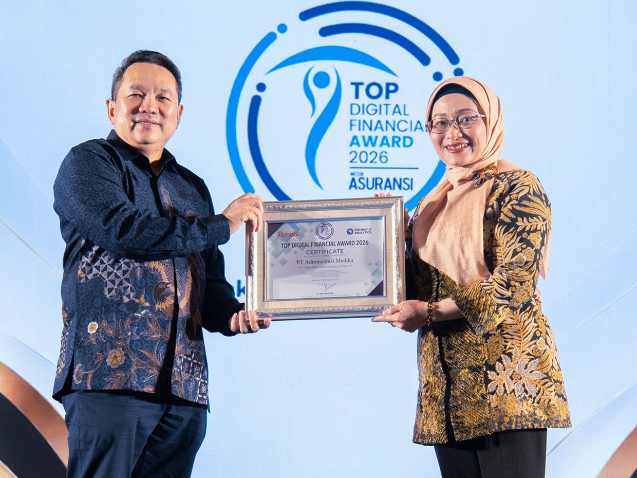 ADMEDIKA RAIH PERINGKAT 1 TPA PADA TOP DIGITAL FINANCIAL AWARD